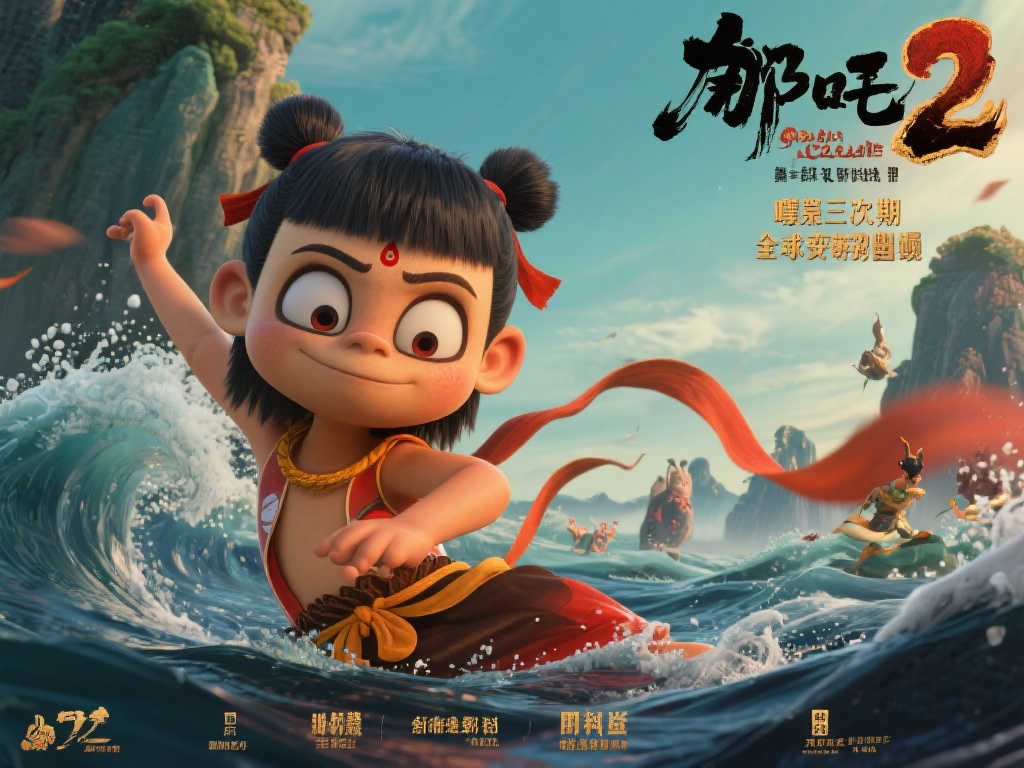 《哪吒2魔童闹海》密钥再延期，票房剑指全球三甲！